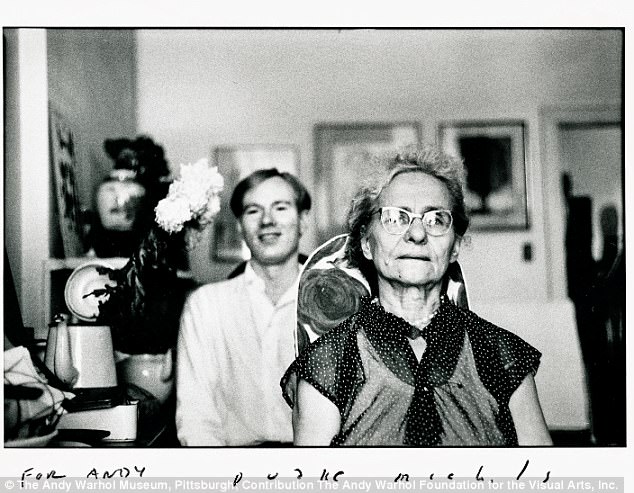 S mamou: Júlia ho podporovala v umení. FOTO: The Andy Warhol Museum