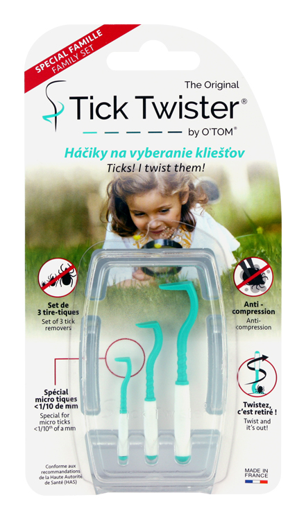 Súprava Tick Twister na odstránenie kliešťov by nemala chýbať v žiadnej lekárničke. FOTO: www.pharmshop.sk