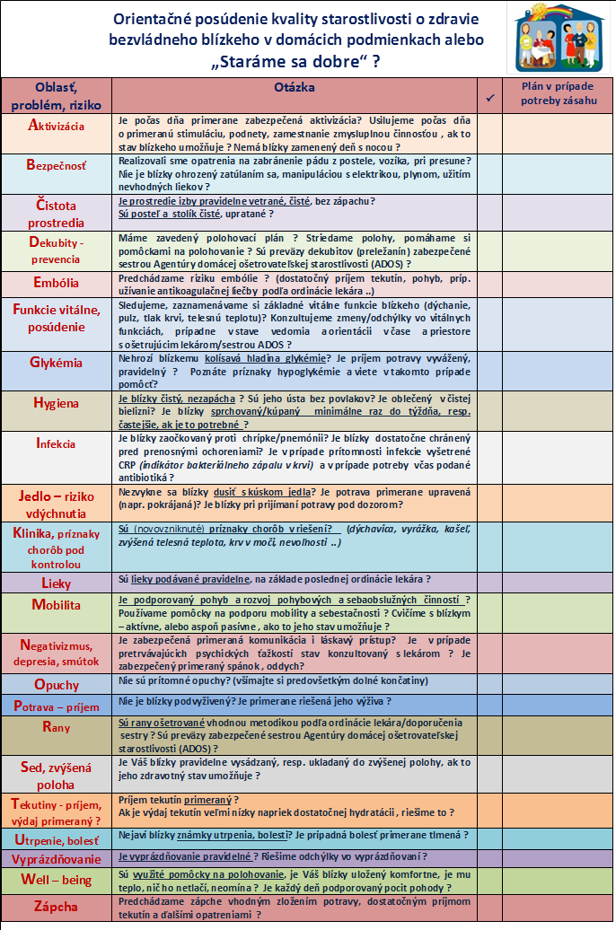 23 užitočných rád, ako sa postarať o seniora. FOTO: ZSS Slnečný dom