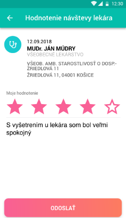 Navštívili ste lekára? Hodnotiť môžete hviezdičkami aj slovne. FOTO: VšZP
