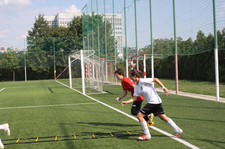 Ženský futbal nie je vekovo obmedzený. FOTO: Archív S. F.