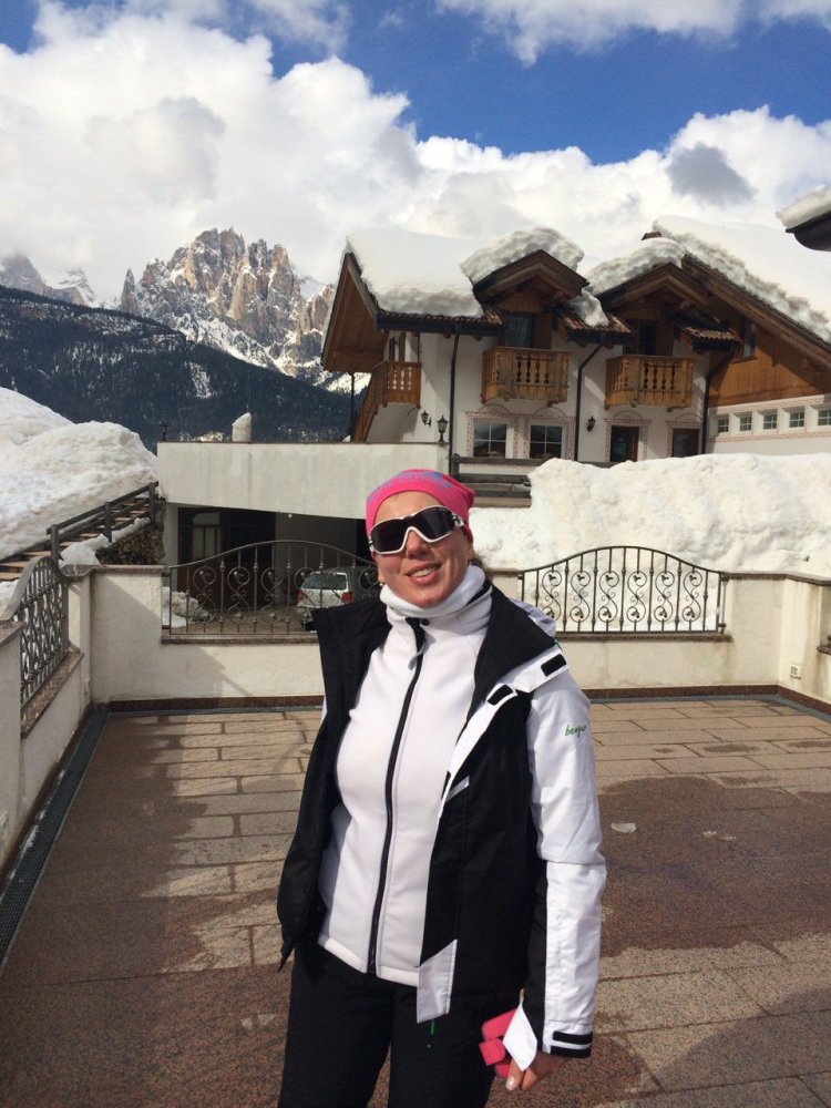 Gabika rada športuje a cez zimu si užívala aj lyžiarske svahy. FOTO: Archív G.D.