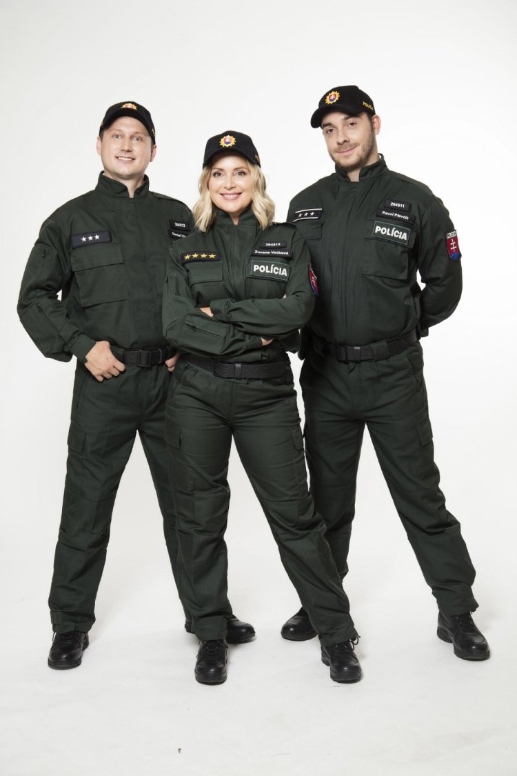 V relácií pre deti stvárňuje policajtku. FOTO: Archív Z.V.