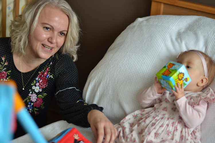 Mama Miroslava riešila plánovanie operácie svojej dcérky ešte v tehotenstve. FOTO: www.preventivne.sk