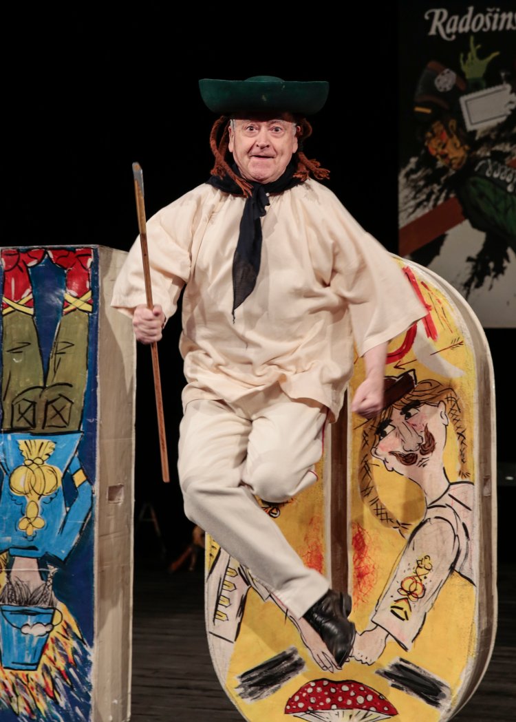 Všestranný umelec má pohyb predovšetkým na javisku. FOTO: Ctibor Bachratý