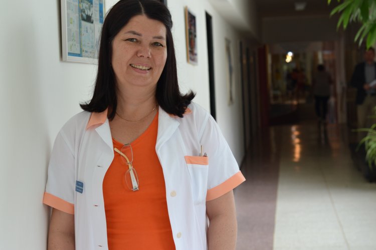 „O pacientov sa stará aj psychológ", vraví primárka MUDr. Katarína Recabarrenová