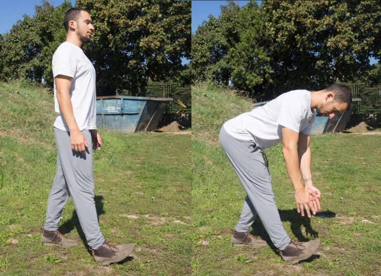 Hlbší predklon pri práci v záhrade vykonávame často. FOTO: preventivne.sk