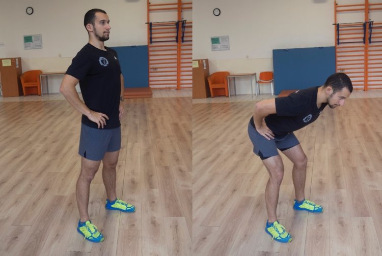 Predklony sú na rozhýbanie sa pred lyžovačkou ideálne. FOTO: preventivne.sk