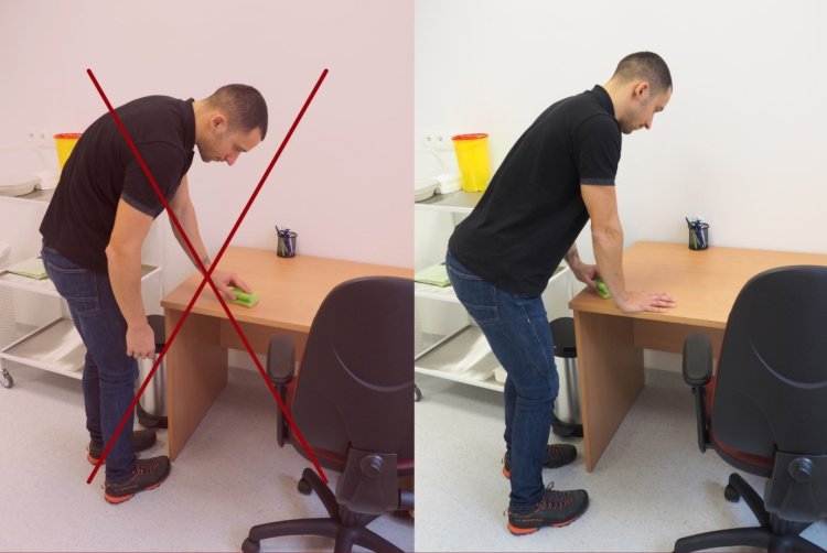 Chrbát odľahčíte tak, že sa jednoducho opriete. FOTO: preventivne.sk