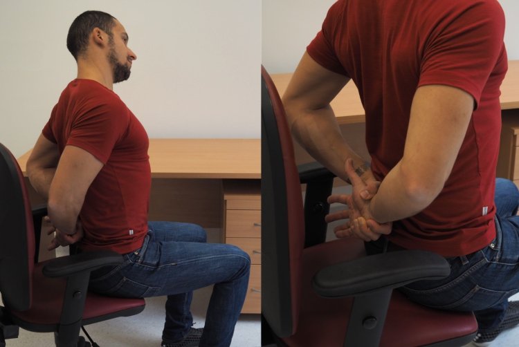 V polohe vydržte 15 až 30 sekúnd. FOTO: preventivne.sk